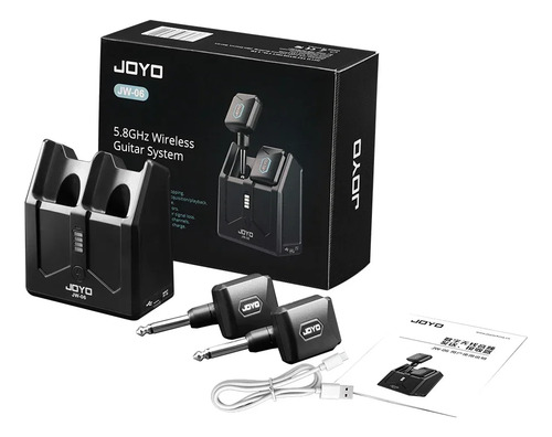 Receptor Transmissor De Guitarra Sem Fio Joyo Jw-06 De 5,8 G