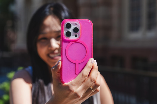 Funda De Teléfono Zagg Milan Snap Para iPhone 16 Pro Pink Gl