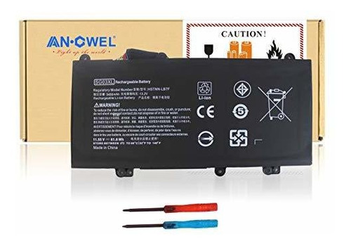 Angwel Nueva Batería Para Portátil Sg03xl Para Hp M7-u009dx