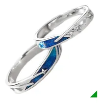 Comprar Anillos Pareja Compromiso Promesa Novios 2unid + 2 Estuches