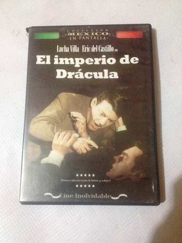 El Imperio De Dracula Lucha Villa Película Dvd Original 