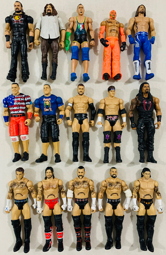 Figura Wwe Luchadores Raw Smackdown Roman Bray Roca A Elegir