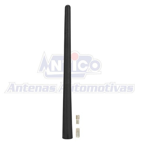 Mastil De Antena De Goma Para Auto 20cm Rosca 5/6mm