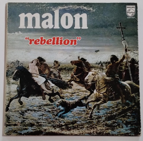 Malón Rebellion Vinilo Lp Francia 1971 Juan Carlos Caceres