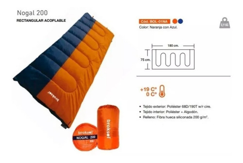 Bolsa De Dormir Nogal 200