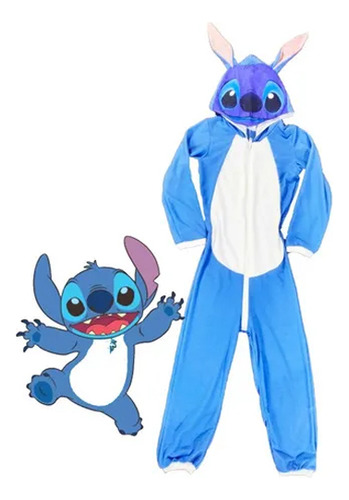 Pijama Infantil Macacão Fantasia Lilo & Stitch Parmalat