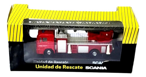 Camion Man F2000 Bomberos, 16 Cm. Esc. 1/72 Caja Cambiada