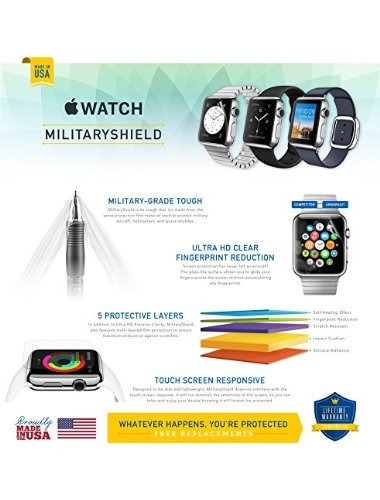 Armorsuit Militaryshield - Apple Seguir 38mm Protector De Pa