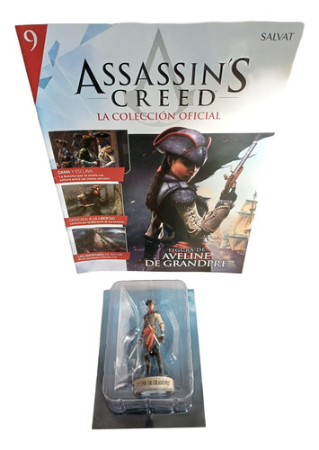Assassin Creed # 09 Aveline De Grandpre Figura Con Revista (Usado)