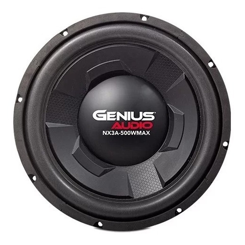 Subwoofer Nitro Nx3a-12d2 Genius 12 Pulgadas 250 Rms