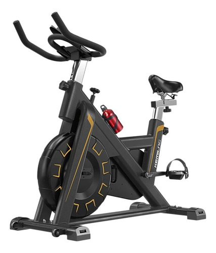 Bicicleta estática Kemilng Dynamic K730 para spinning color negro y oro