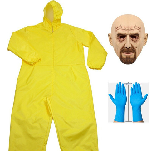 Disfraz De Walter Para Cosplay De Breaking Bad Traje Tóxico