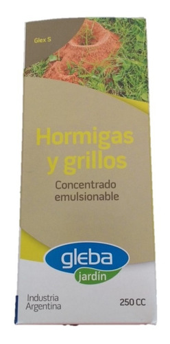 Glex S Insecticida Hormigas Y Grillos 100cc Gleba Jardín
