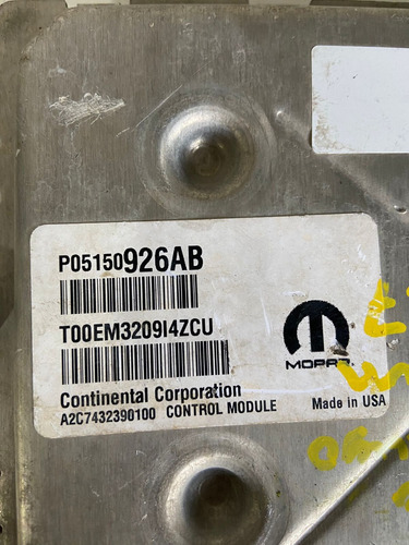 Computadora Motor Promaster Durango 5.7 6 Cil 2020 (Usado)