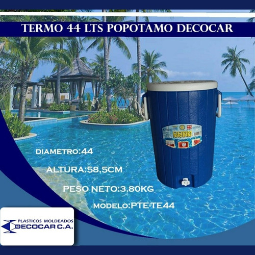 Termo De 44 Lts Popotamo Decocar 