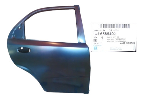 Puerta Trasera Derecha Chevrolet Aveo Sedan 06-10  96585402 