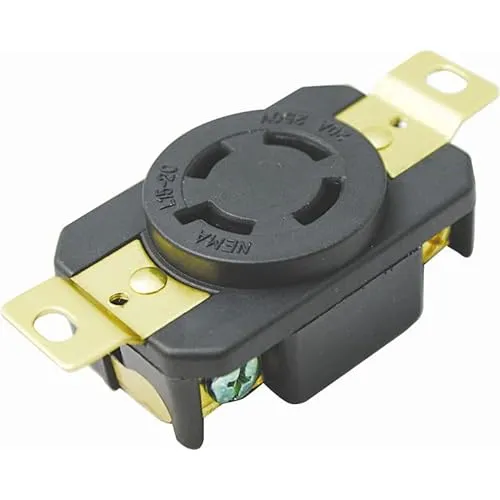 Toma De Corriente Bloqueable Nema L15-20r, 250v, 20a