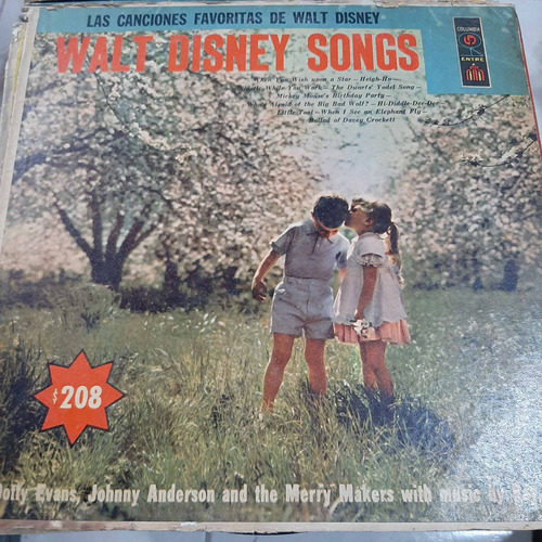 Vinilo Walt Disney Songs Canciones Favoritas Walt Disney If1