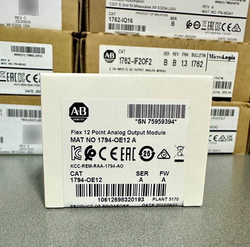 1794-oe12 Clp Allen-bradley Flex I/o Analógico Output Module