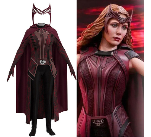 Disfraz De Wanda Maximoff Disfraz De Bruja Escarlata