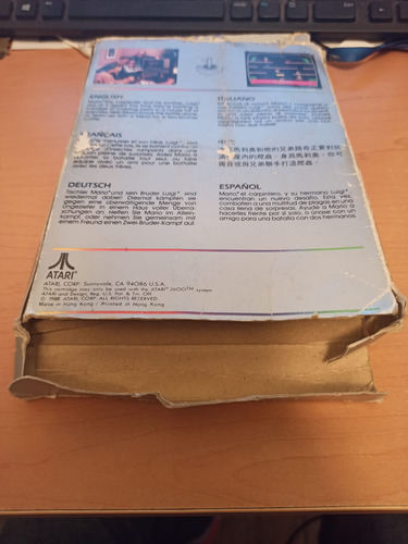 Mario Bros Atari 2600 (Usado)