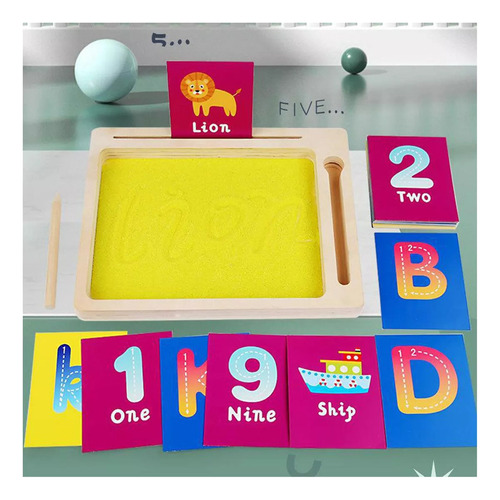 Mesa De Arena De Escritura De Educación Temprana Para Niños