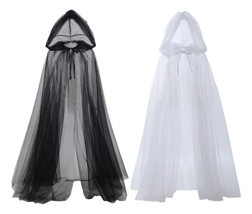 Halloween Fantasmas Jugar Capucha Reaper Witch Mesh Mesh
