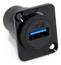 Comprar 3 Conector Usb 3.0 Hembra Hembra Gabinete Chasis T\u002F Neutrik