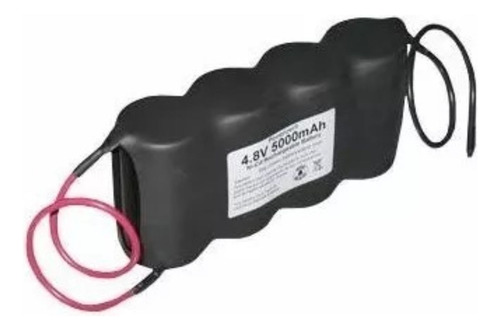 Bateria 4,8v Tamanho D 5000mah Ni-cd Com Fios Terminais 4x1d