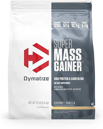 Proteina Dymatize Super Mass Gainer 12 Lbs Todos Los Sabores