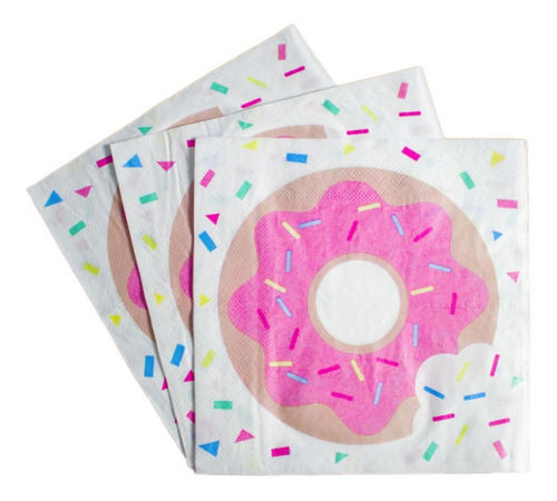 Donuts Theme Birthday Party Sets 141pieces For 26 People