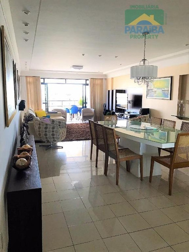 Imagem 10 de 15 de Apartamento Vista Mar À Venda, - Praia De Tambaú - João Pessoa - Pb - Ap0985