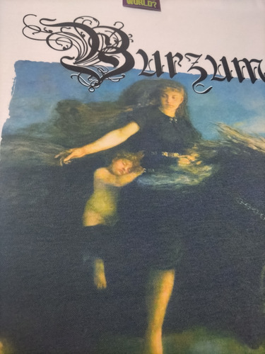 Playera Burzum Umskiptar True Black Metal Old School Talla X