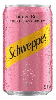 Tônica Schweppes Rose Frutas Vermelhas 220ml