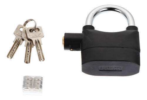 Candado Con Alarma Antirrobo Ring Lock Para Bicicleta