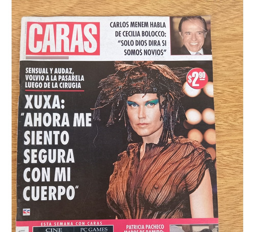 Revista Caras 966 Xuxa Menem Bolocco Maxima Saccone Cherri