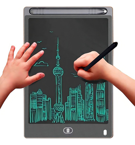 Kit 2 Lousa Mágica Tablet Infantil Lcd 10 Polegadas Sortido