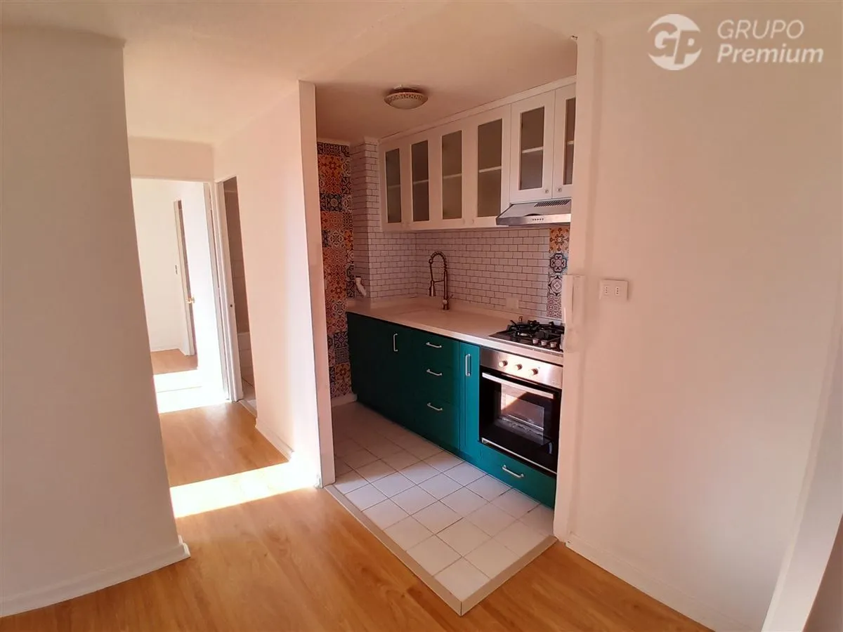 Imagen 2 de 12 de Departamento En Arriendo En Santiago Dos Dormitorios