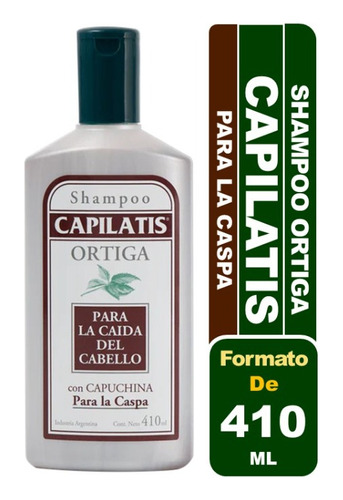 Capilatis Shampoo Ortiga Cabellos Con Caspa 410 Ml