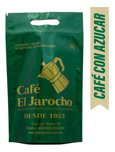 Café El Jarocho 1 Kg, Café Con Azúcar