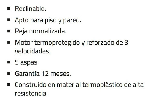 Imagen 5 de 7 de Ventilador Turbo Piso O Pared Semi Industrial 20¨ 80w Axel