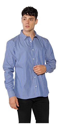 Camisa Hombre Rayada Old Bridge Modelo Becless