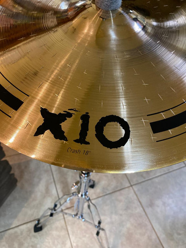 Kit Pratos Bateria Hi Hat 14 Crash 18, 19 E 20 X10 Orion