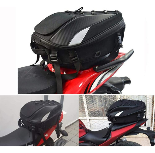 Bolsa Para Asiento De Motocicleta, Bolsa De Doble Uso, Imper