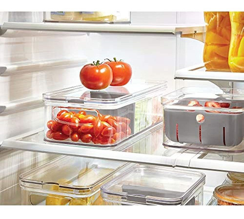 Frigorífico Y Despensa De Plástico Crisp De Idesign Contened