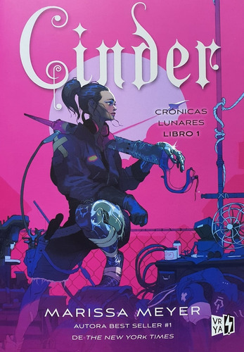 Libro Cinder - Tapa Nueva - Crónicas Lunares - Marissa Meyer