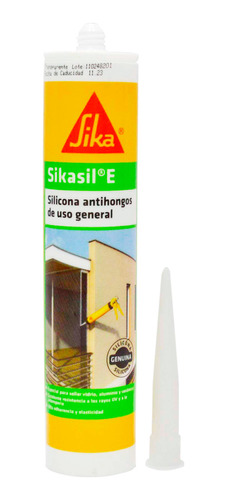 Sikasil-e Transparente Antiongos 280ml