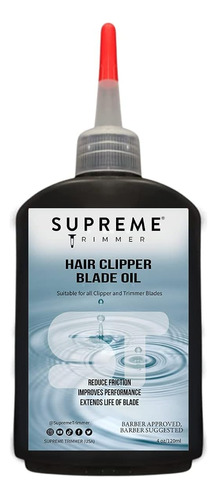 Aceite Para Cuchillas De Cortadora De Cabello Supreme Tri...