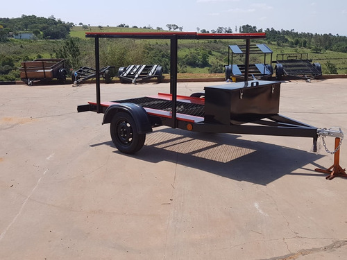Carreta Reboques Kart Beliche (para 2 Karts) Zero Km
