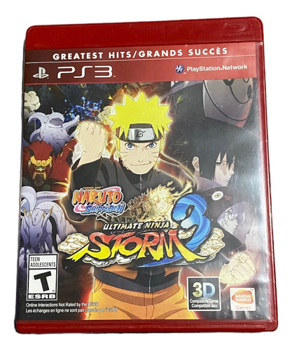Naruto Shippuden Ultímate Ninja Storm 3 Para Playstation 3 (Reacondicionado)